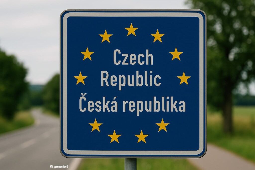 Touristen in Tschechien